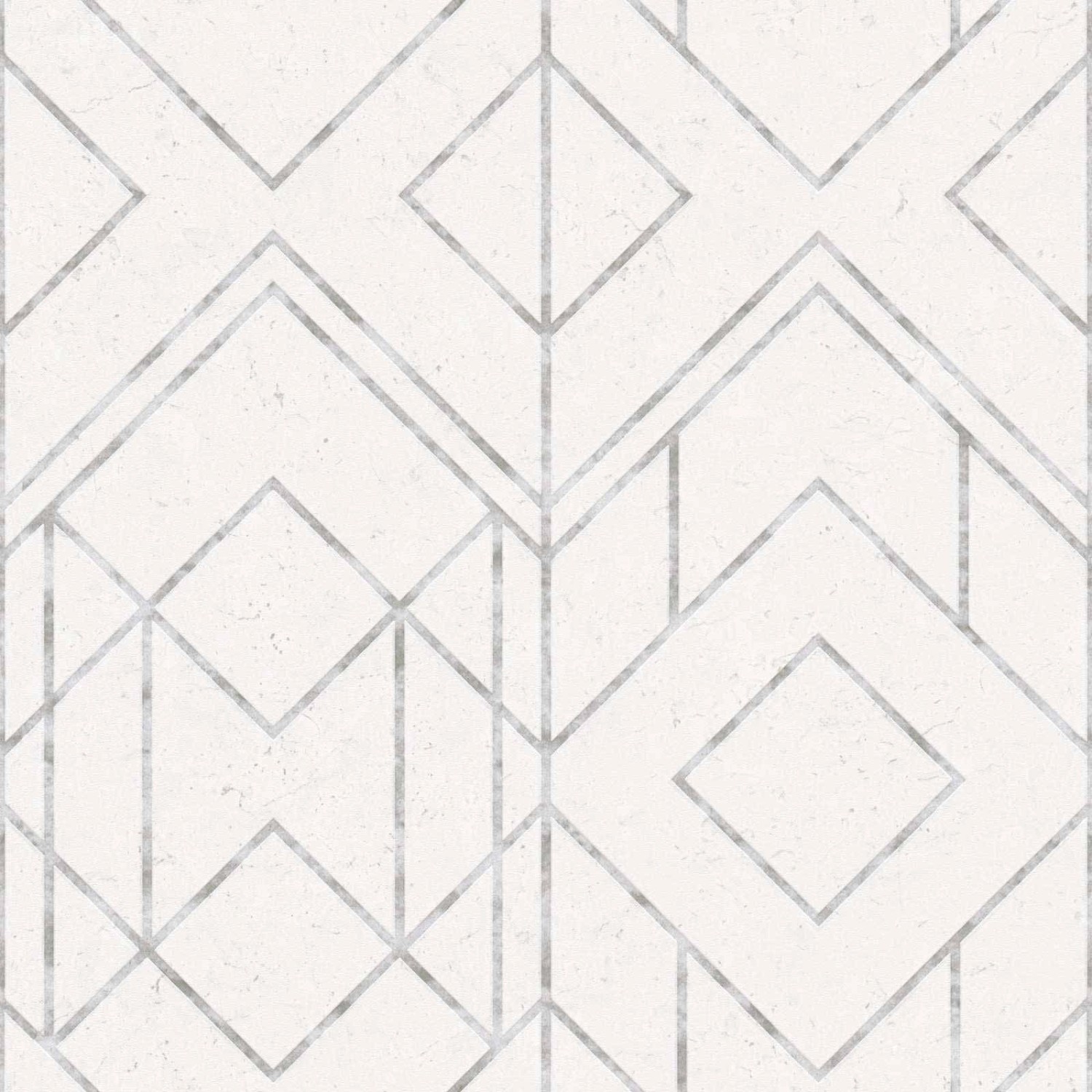 Bricoflor 20er Jahre Tapete Weiß Gold Geometrische Vliestapete Elegant für günstig online kaufen