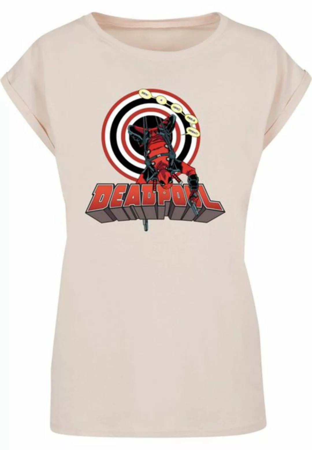 ABSOLUTE CULT T-Shirt ABSOLUTE CULT Damen Ladies Deadpool - Upside Down T-S günstig online kaufen