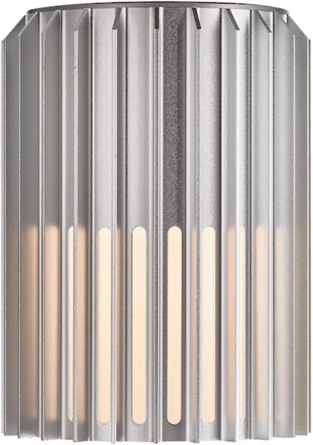 Wandleuchte Aludra in Aluminium E27 IP54 günstig online kaufen