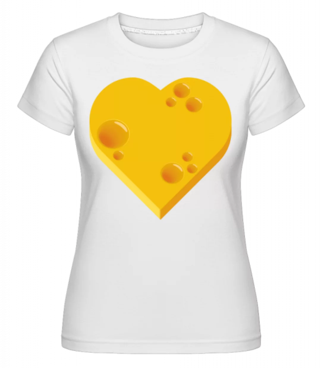 Käse Herz · Shirtinator Frauen T-Shirt günstig online kaufen
