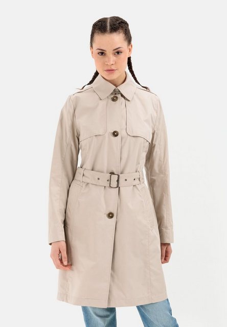 camel active Trenchcoat aus einem Baumwollmix (1-tlg) günstig online kaufen