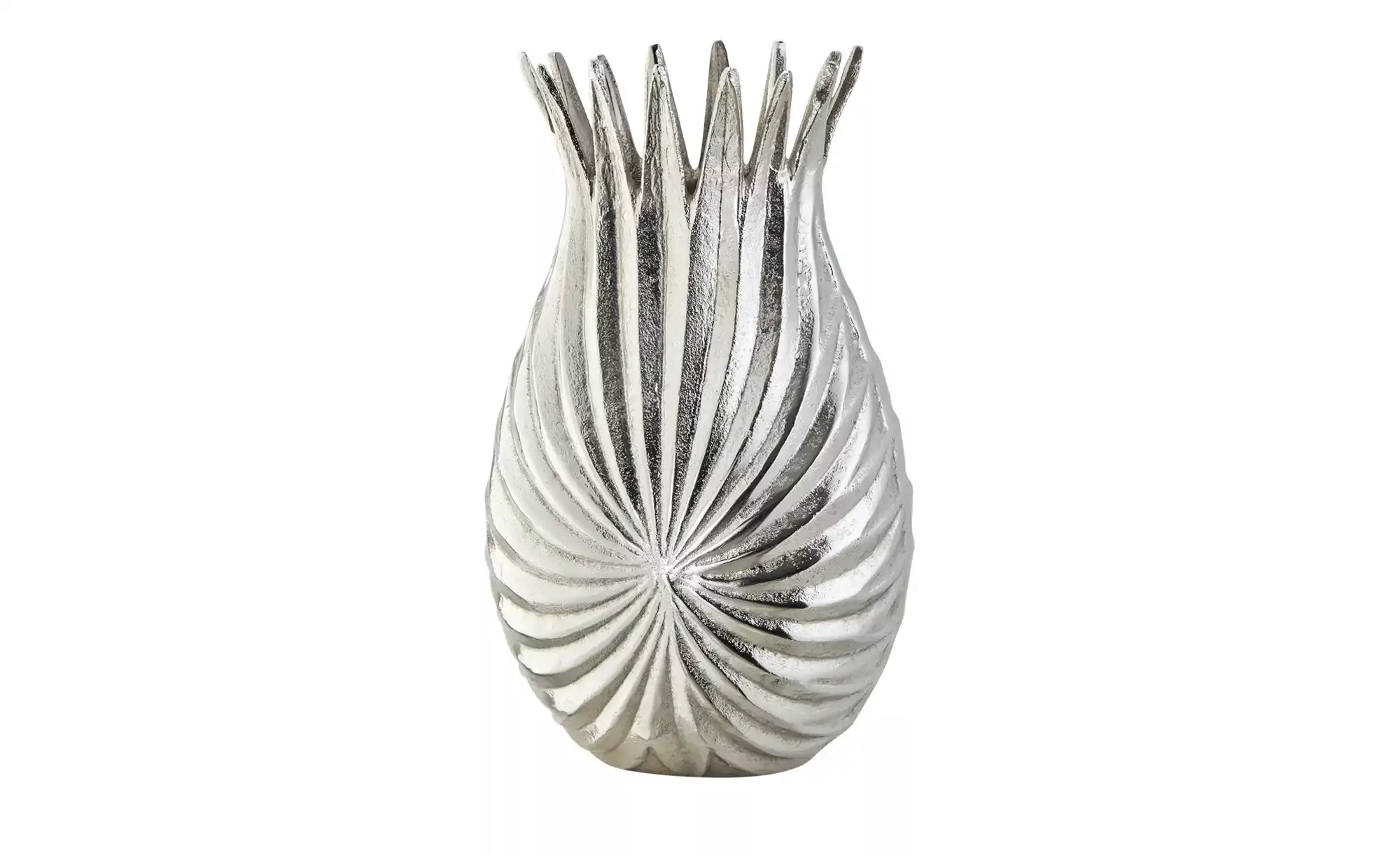Vase - silber - Metall - 18 cm - Sconto günstig online kaufen
