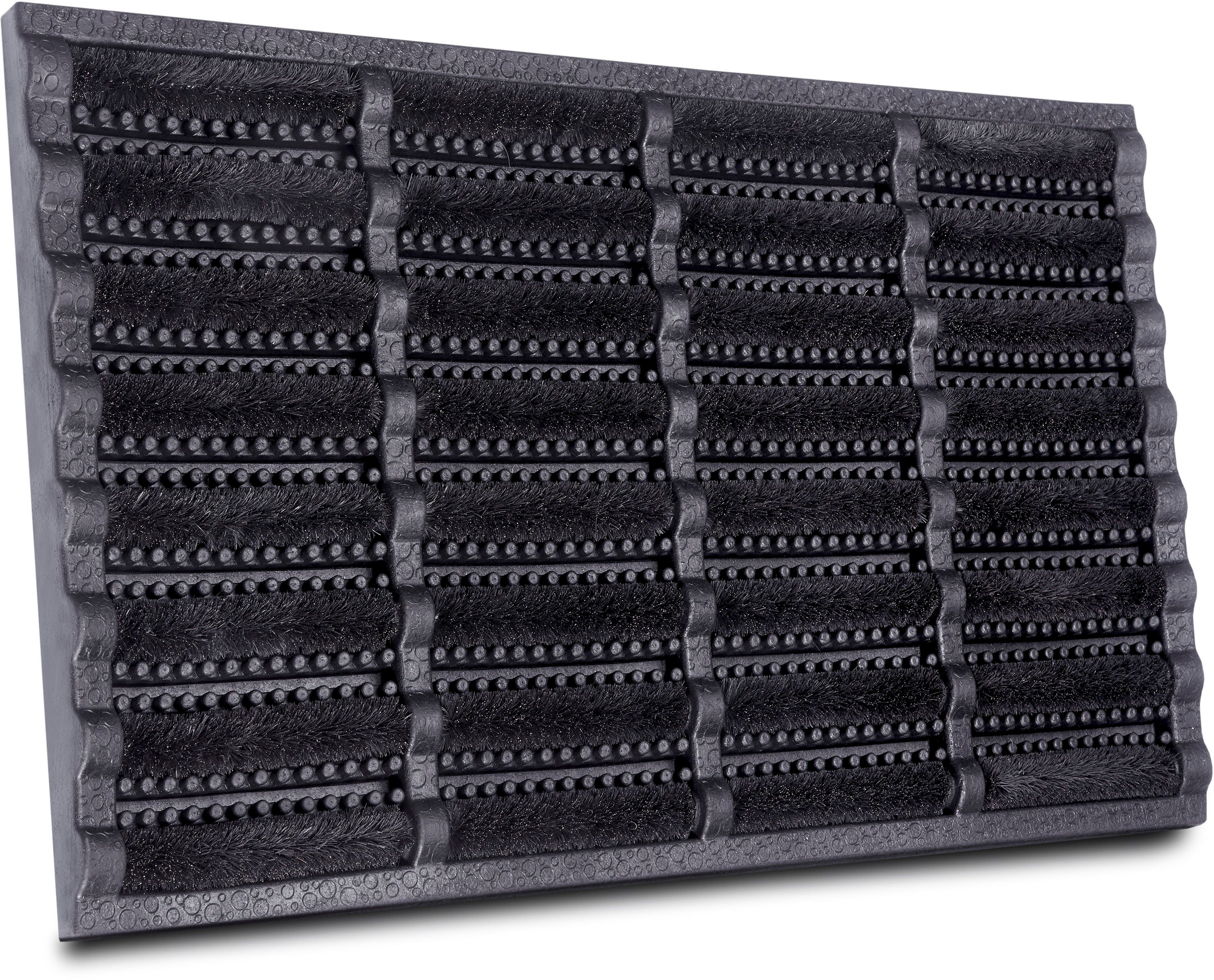 HANSE Home Fußmatte »Schmutzfangmatte Brushes Mat, Türmatte«, rechteckig, 2 günstig online kaufen