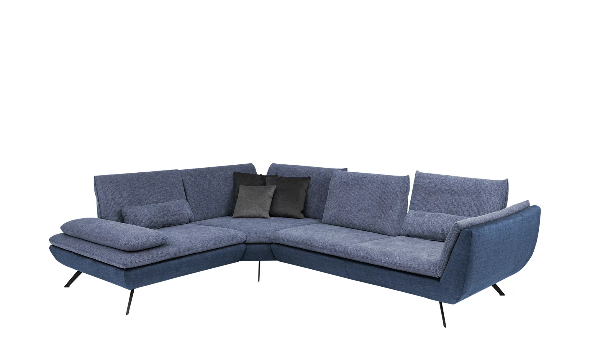 Ecksofa   Luca  ¦ blau ¦ Maße (cm): B: 314 H: 88 T: 244.0 Polstermöbel > So günstig online kaufen