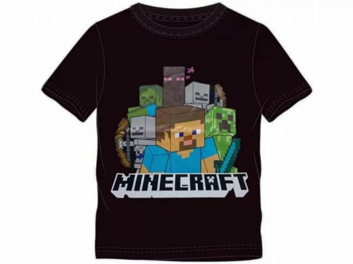 Minecraft T-Shirt Minecraft T-Shirt schwarz günstig online kaufen