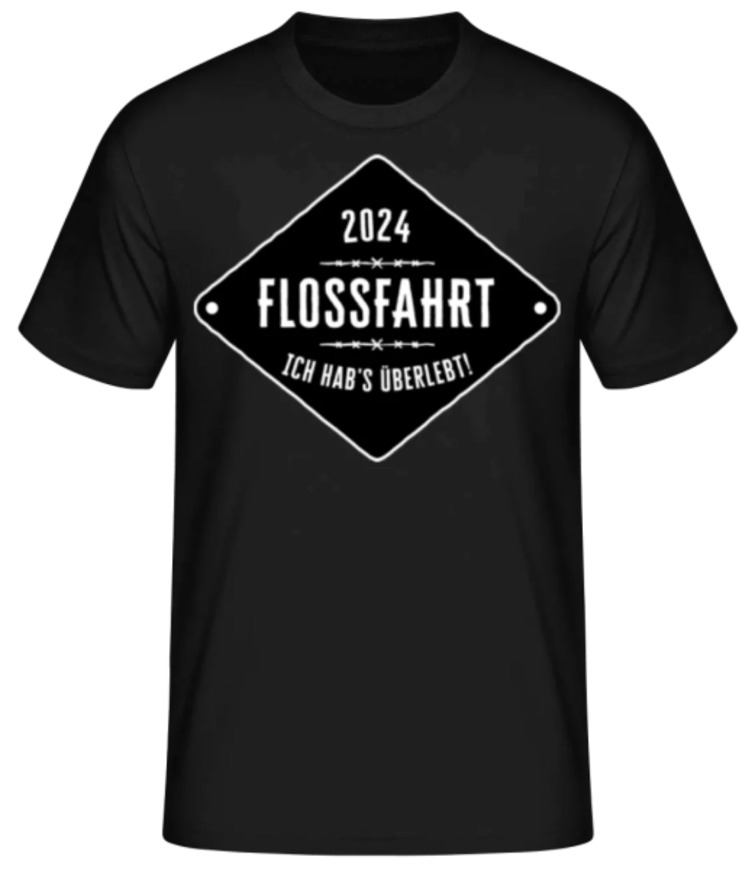 Flossfahrt 2024 Badge · Männer Basic T-Shirt günstig online kaufen