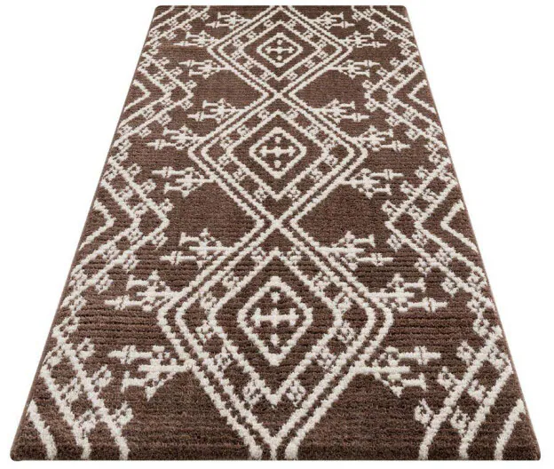 Carpet City Teppich »April 2291«, rechteckig, 10 mm Höhe, Boho-Teppich, bes günstig online kaufen