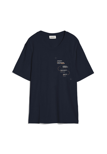 Aadon Rebel Guide - Herren T-shirt Aus Bio-baumwolle günstig online kaufen
