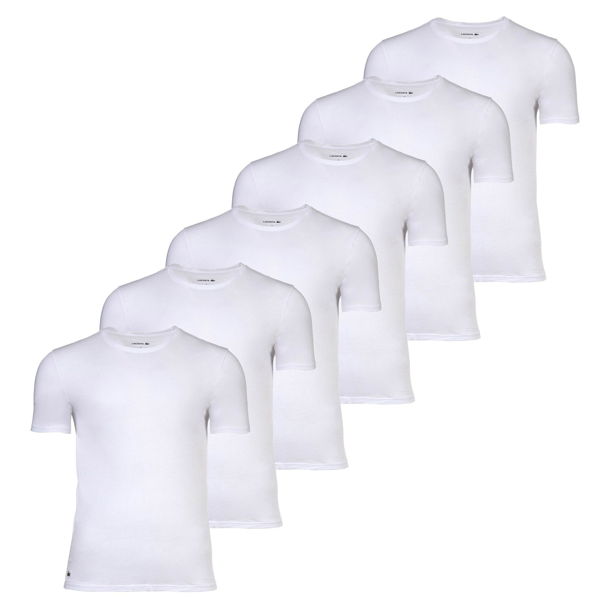 Lacoste T-Shirt Herren T-Shirt 6er Pack günstig online kaufen