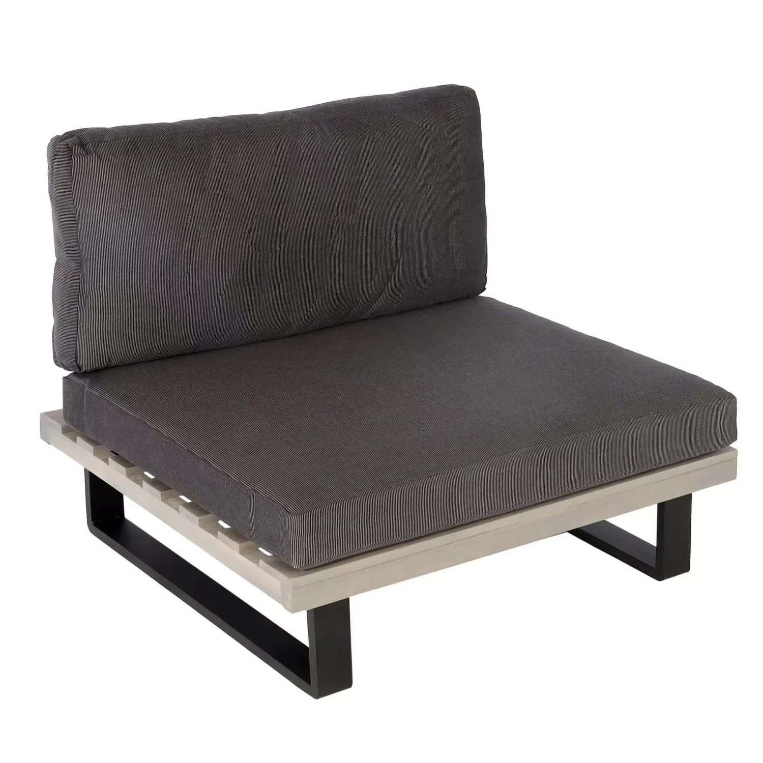 MCW Lounge-Sessel H54 Grau Polster Dunkelgrau günstig online kaufen