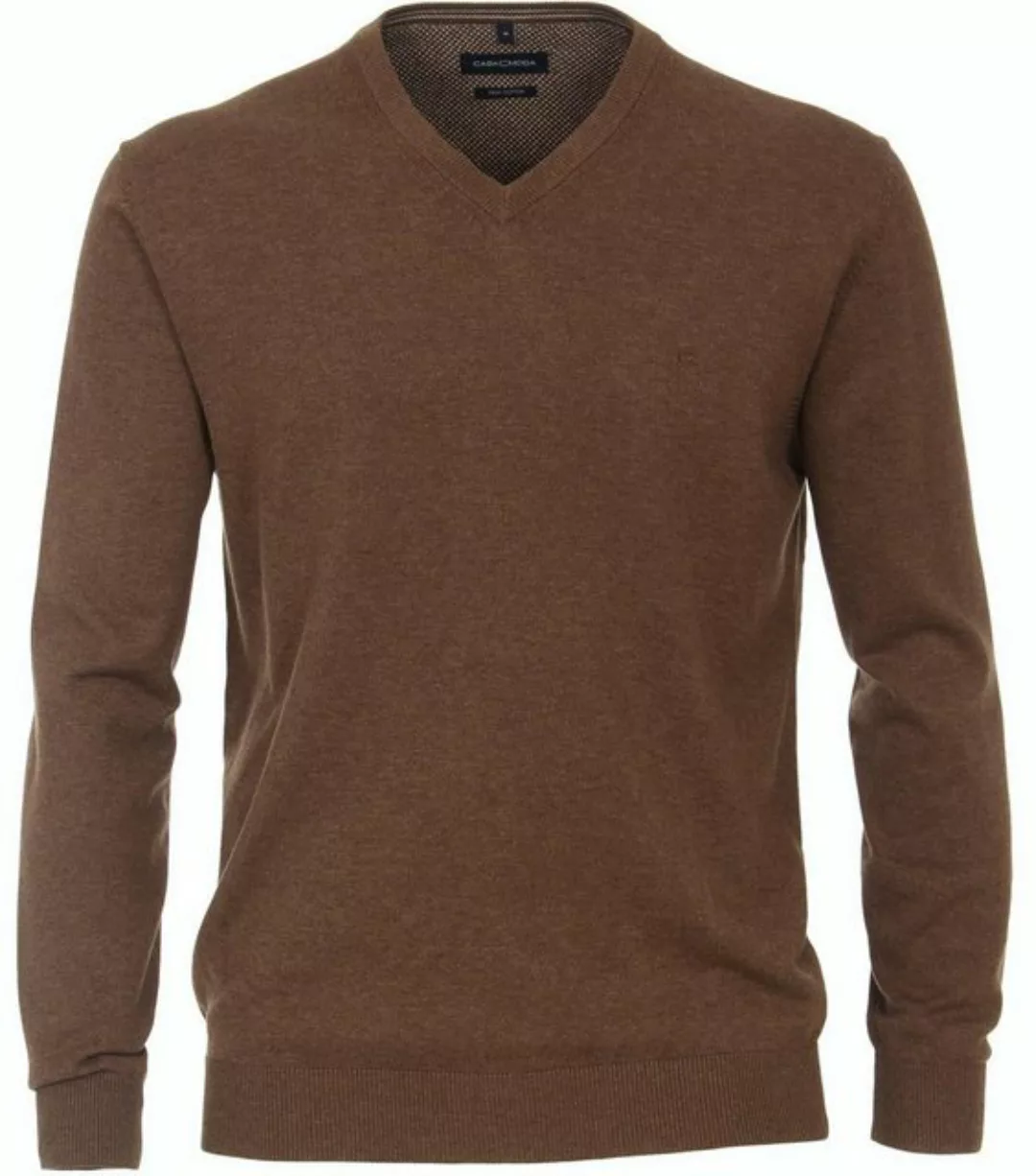 CASAMODA Strickpullover Pullover V-Neck NOS, 679 beige günstig online kaufen