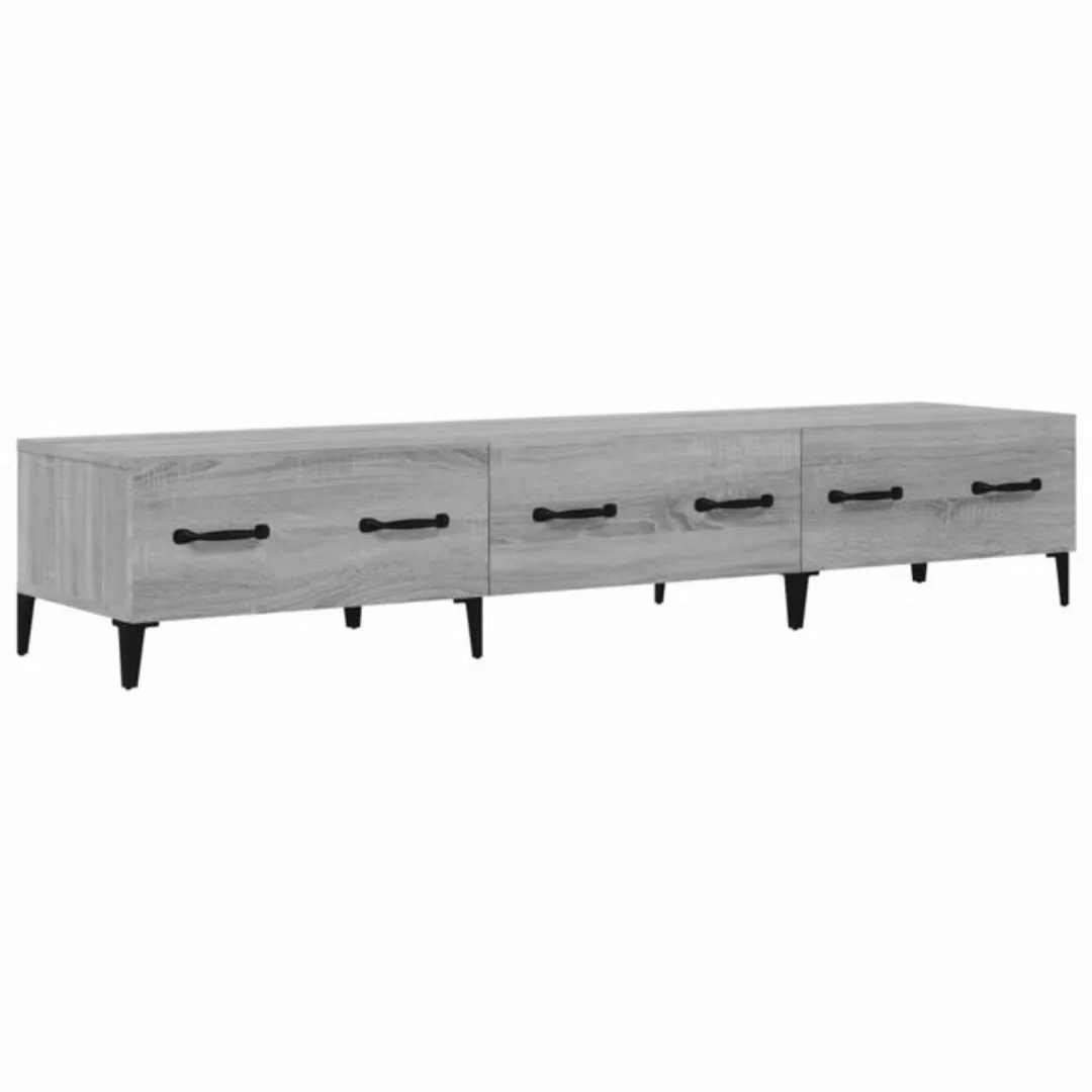 vidaXL TV-Schrank TV-Board Grau Sonoma 150x34,5x30 cm Holzwerkstoff günstig online kaufen