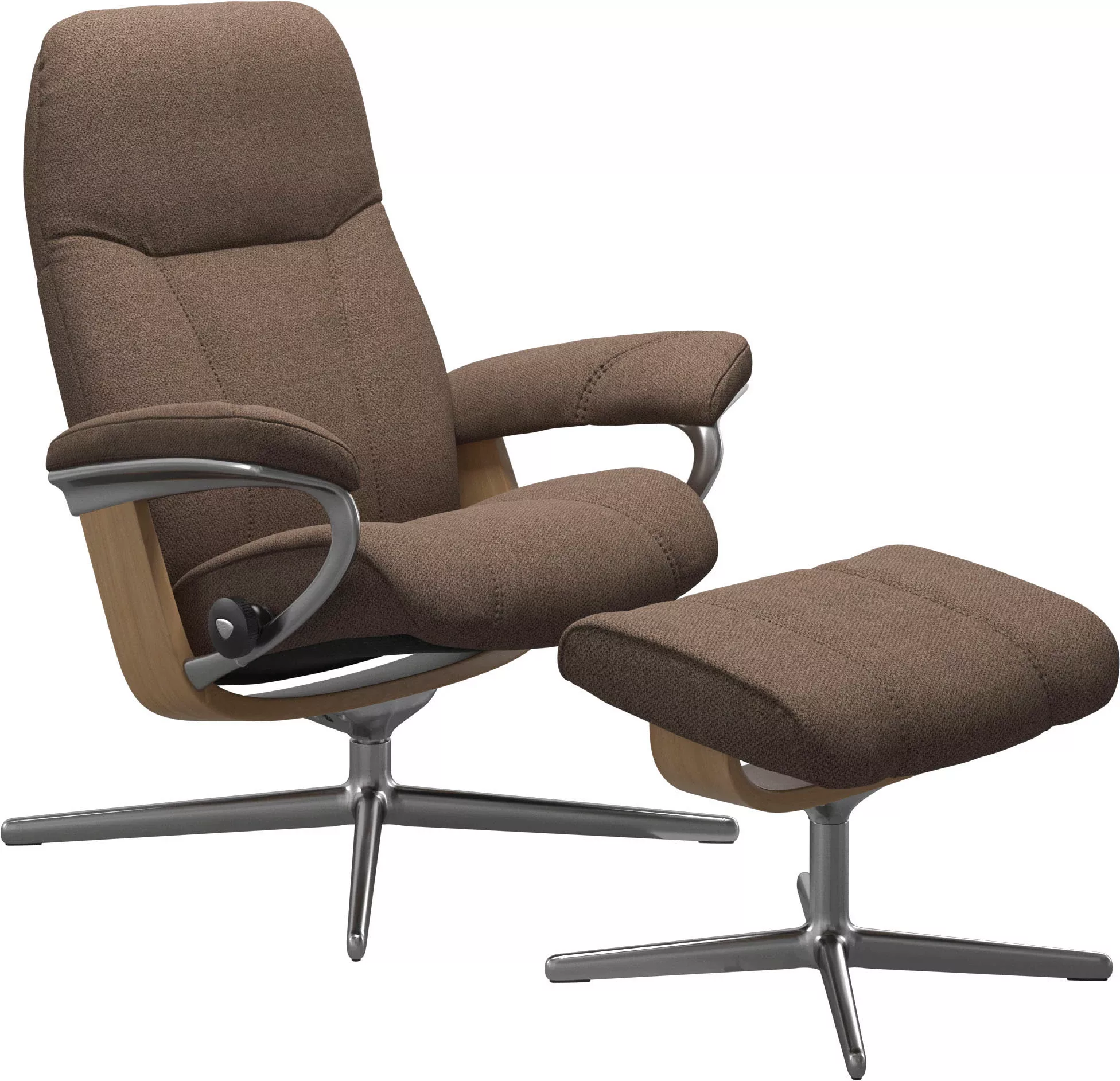 Stressless® Relaxsessel »Consul«, mit Cross Base, Größe S, M & L, Holzakzen günstig online kaufen