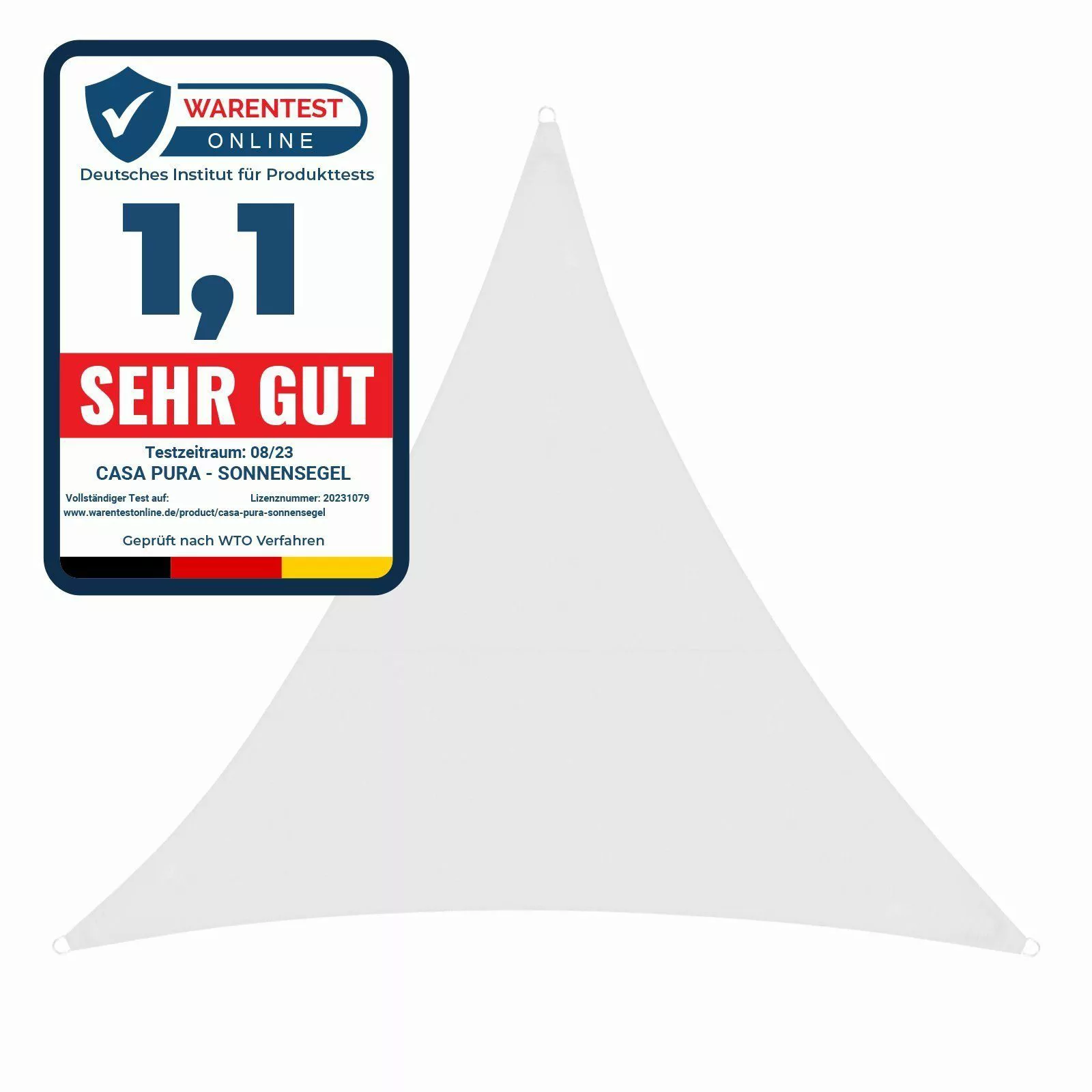 Karat Sonnensegel, wetterfest günstig online kaufen