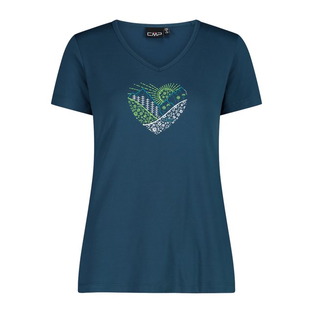 CMP Langarmshirt Damen Shirt Flower Heart night günstig online kaufen