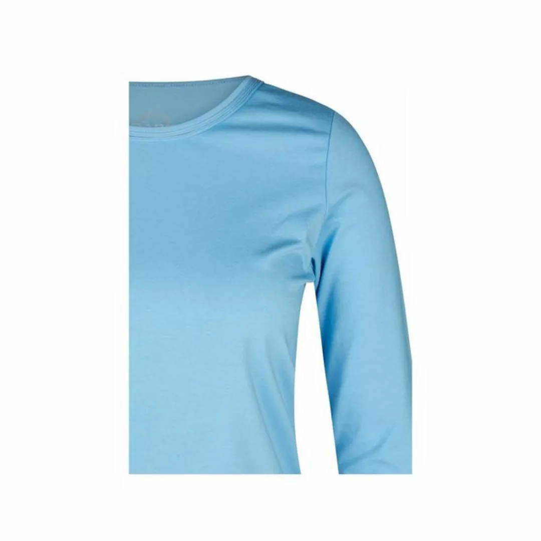 Rabe Langarmshirt blau regular fit (1-tlg) günstig online kaufen