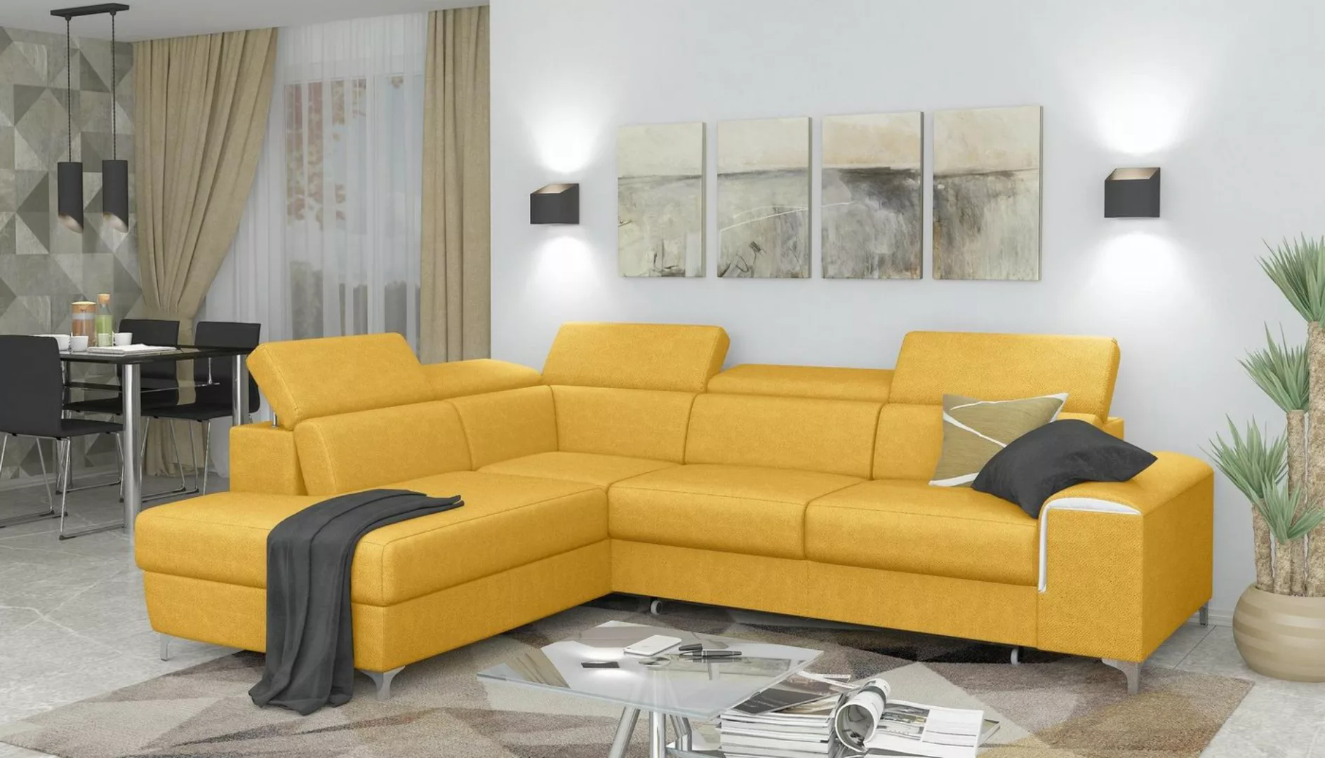 Stylefy Ecksofa Caio, L-Form, Eckcouch, Design günstig online kaufen