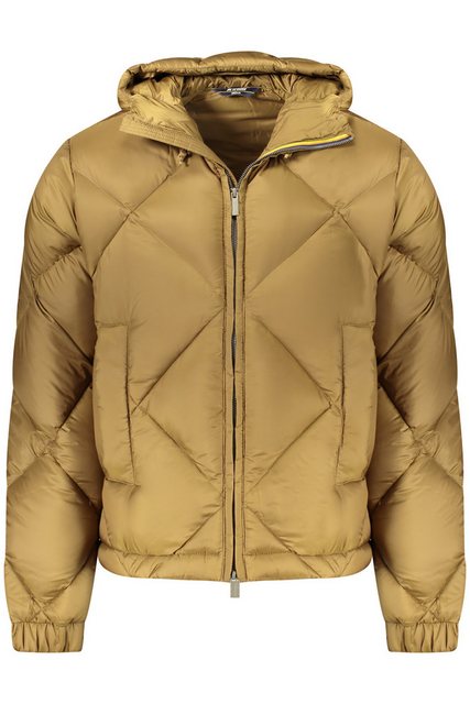 K-Way Outdoorjacke Stylische grüne Herrenjacke mit Kapuze & Kontrastdetails günstig online kaufen