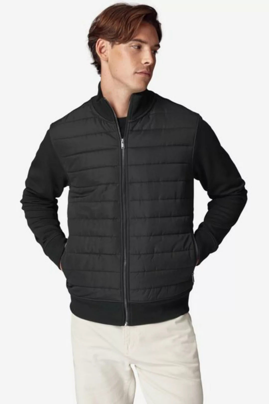 Next Steppjacke Hybrid-Jacke mit Stehkragen. (1-St) günstig online kaufen