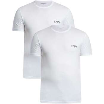 Emporio Armani  Pyjamas/ Nachthemden 2er-Pack Lounge-T-Shirts mit Rundhalsa günstig online kaufen