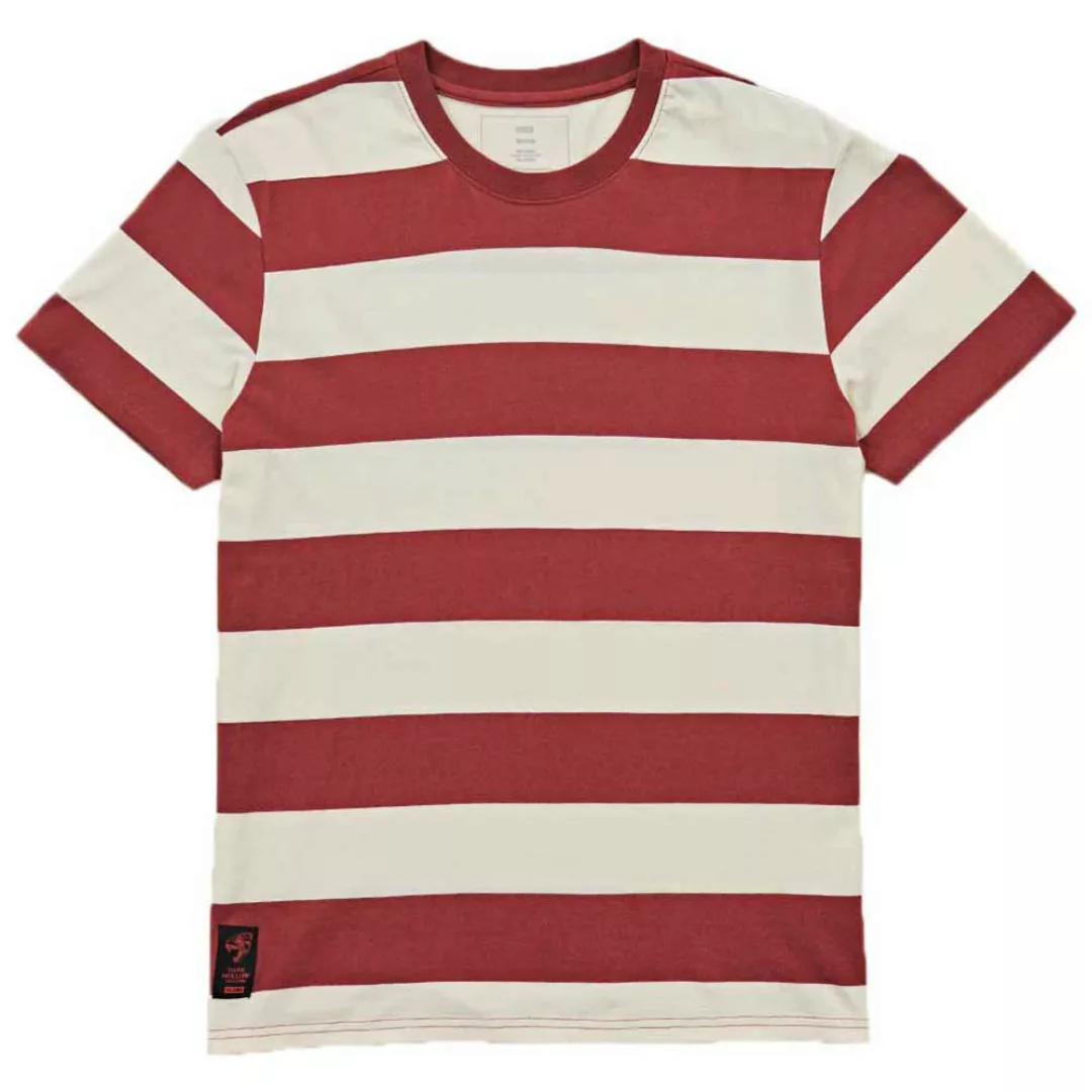 Globe Dion Agius Striped Kurzärmeliges T-shirt XS Ox Blood günstig online kaufen