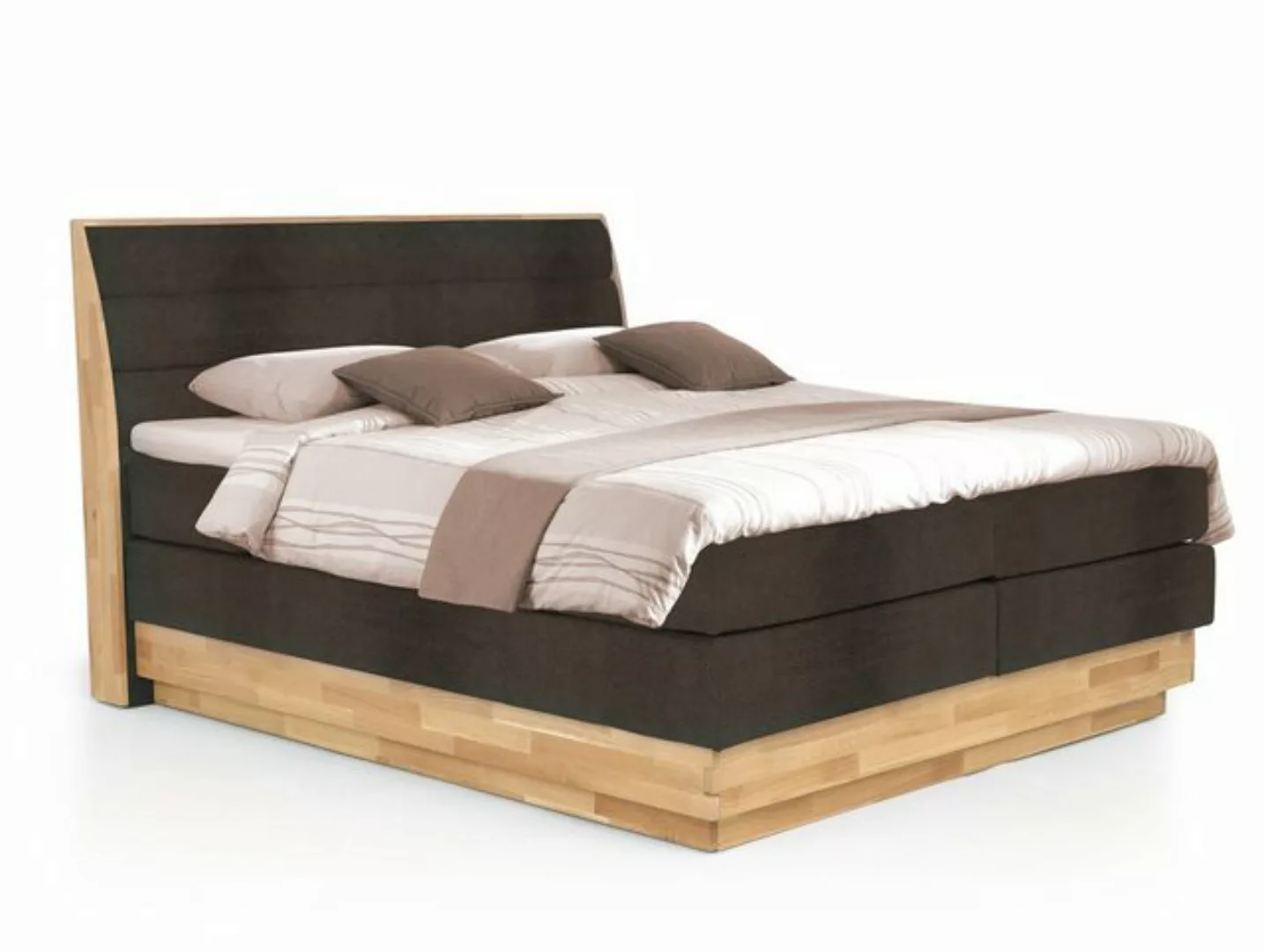 Moebel-Eins Boxspringbett, MAILO Boxspringbett mit Bettkasten, Material Mas günstig online kaufen