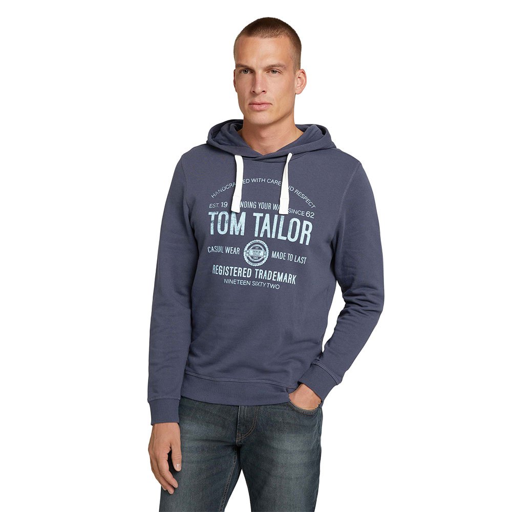 Tom Tailor 1020918 Kapuzenpullover 2XL Harbour Blue günstig online kaufen