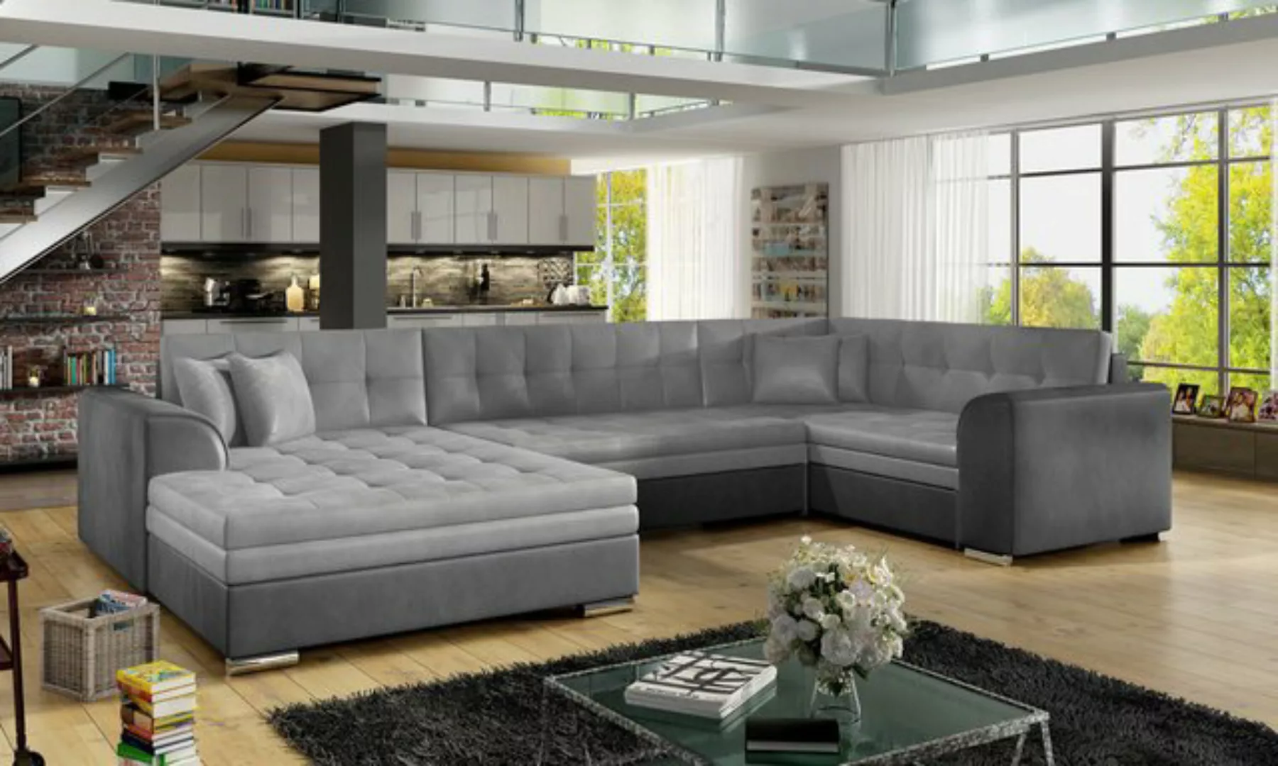 ROYAL24_MARKT Ecksofa - Eleganz und Komfort vereint in dem, was wir Ihnen b günstig online kaufen