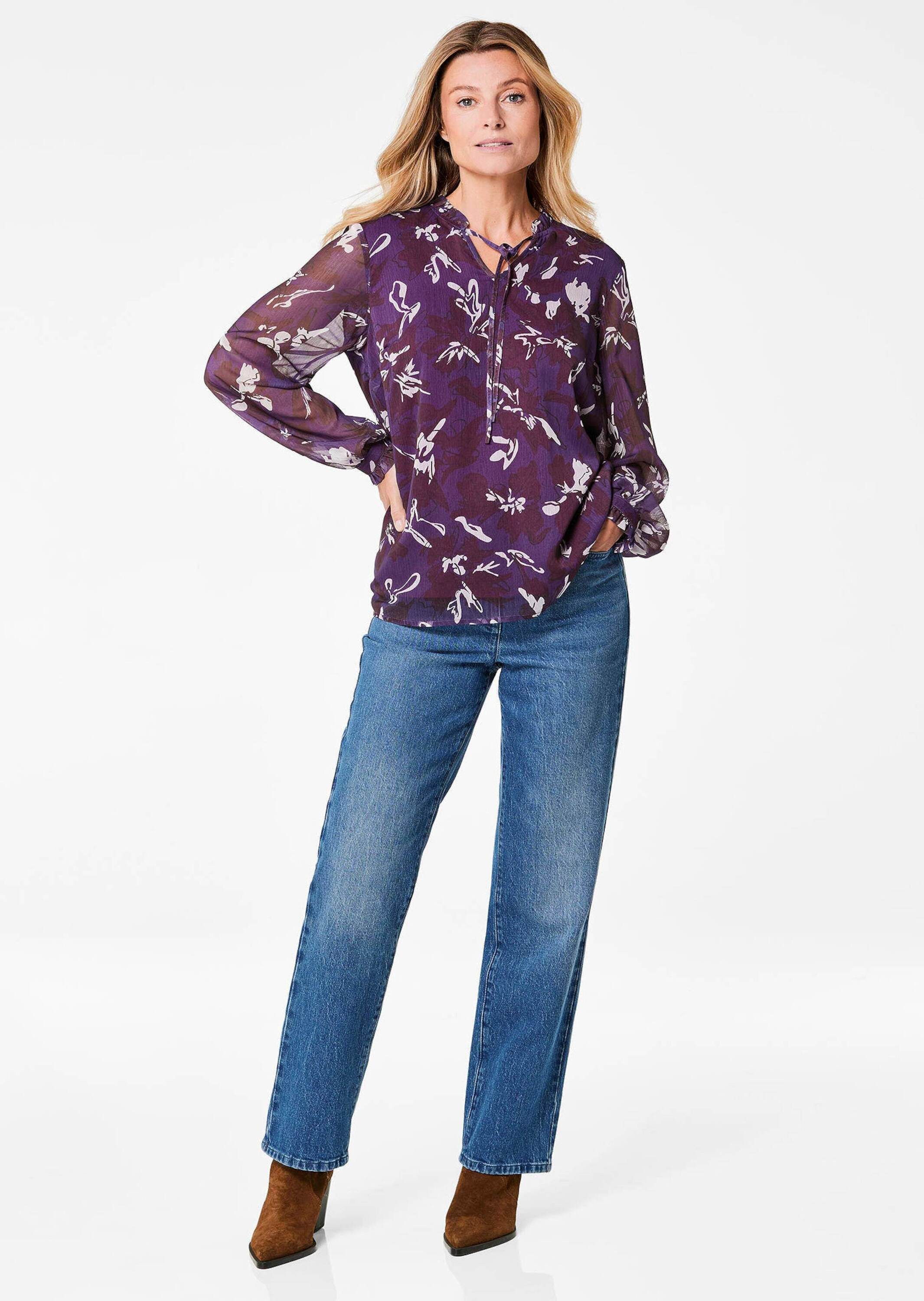 GOLDNER Chiffonbluse Bluse günstig online kaufen