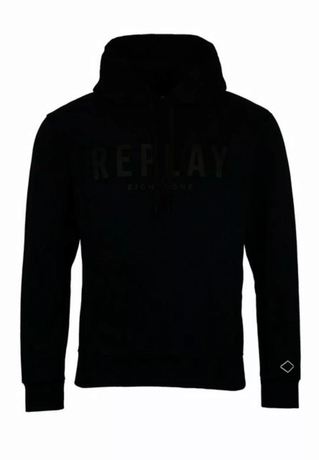 Replay Hoodie Kapuzenpullover Hoodie mit Kapuze und Logo-Print (1-tlg) günstig online kaufen