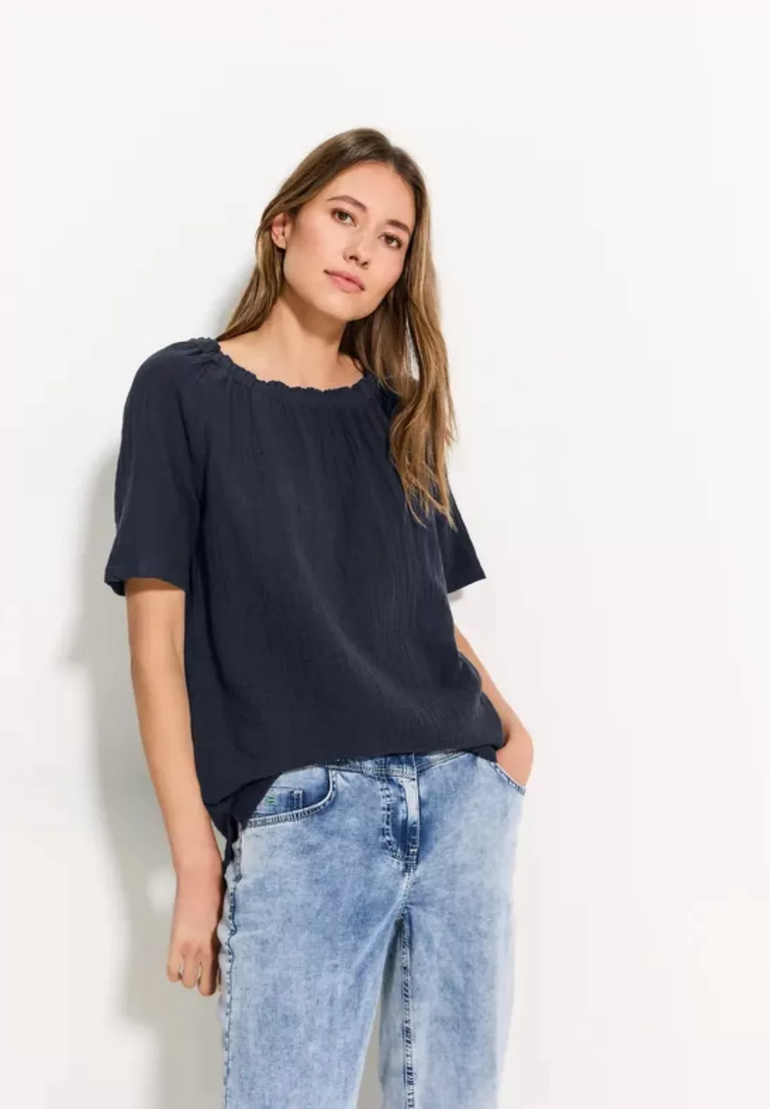 Musselin Bluse günstig online kaufen