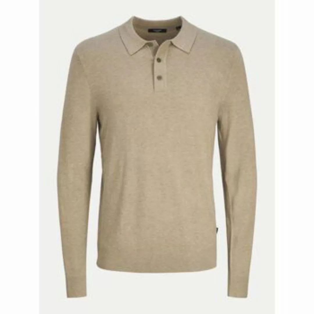 Jack & Jones  Pullover 12259650 WILLIAM POLO-GREIGE MELANGE günstig online kaufen