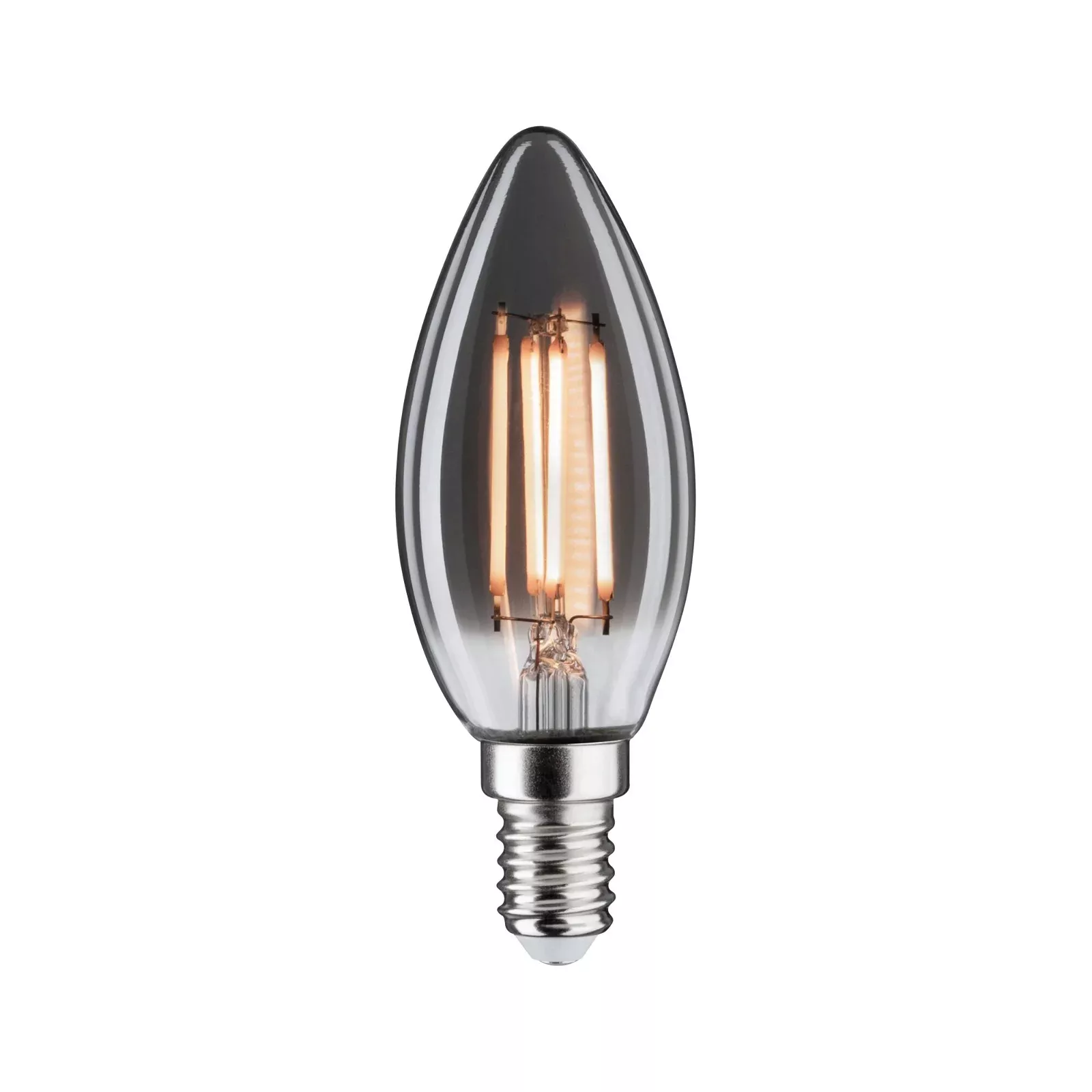 Paulmann "1879 Filament 230V LED Kerze E14 Dim 145lm 4W 1800K dimmbar Rauch günstig online kaufen