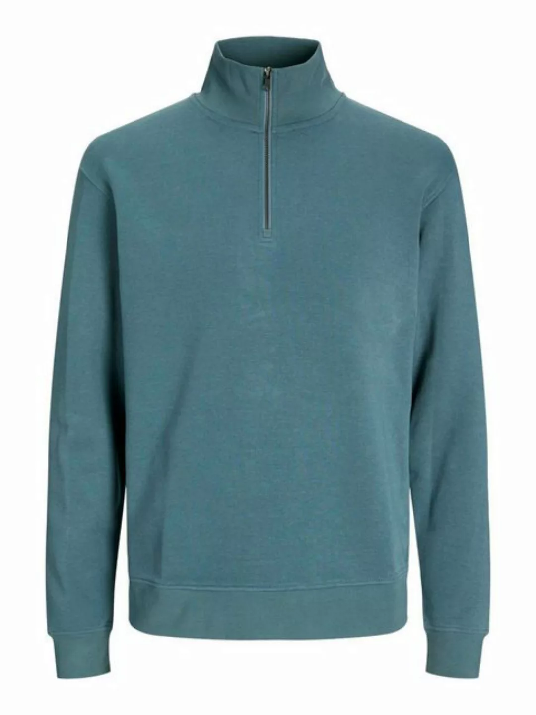 Jack & Jones Sweatshirt JJEBRADLEY SWEAT HALF ZIP NOOS mit Stehkragen günstig online kaufen