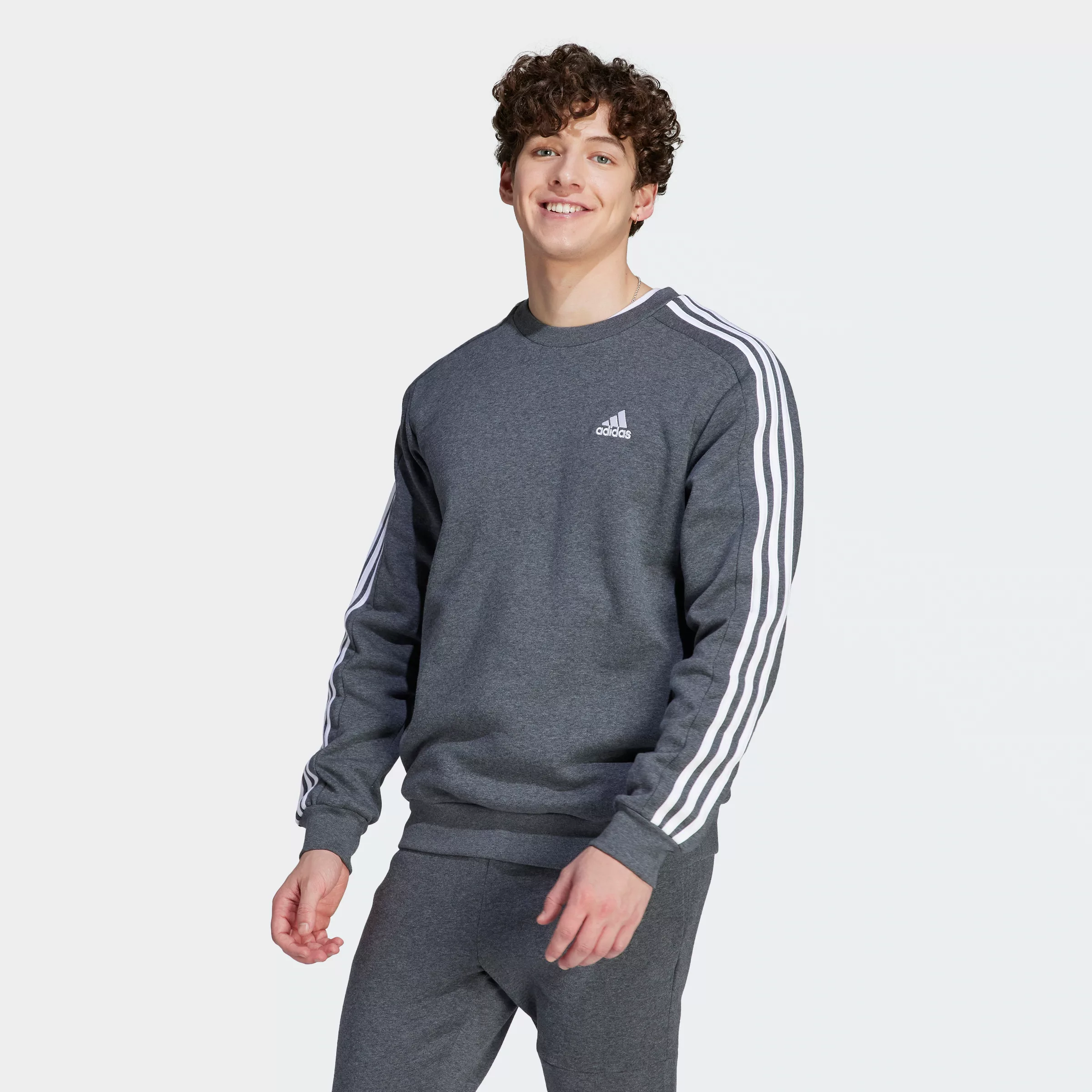 adidas Sportswear Sweatshirt "ESSENTIALS 3-STREIFEN" günstig online kaufen