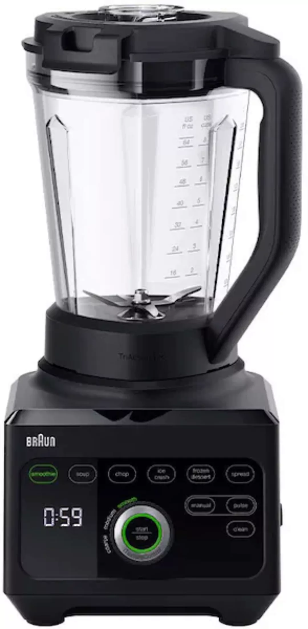 Braun Standmixer »PowerBlend 9 JB9040BK«, 1600 W, Hochleistungsmixer, 1600 günstig online kaufen