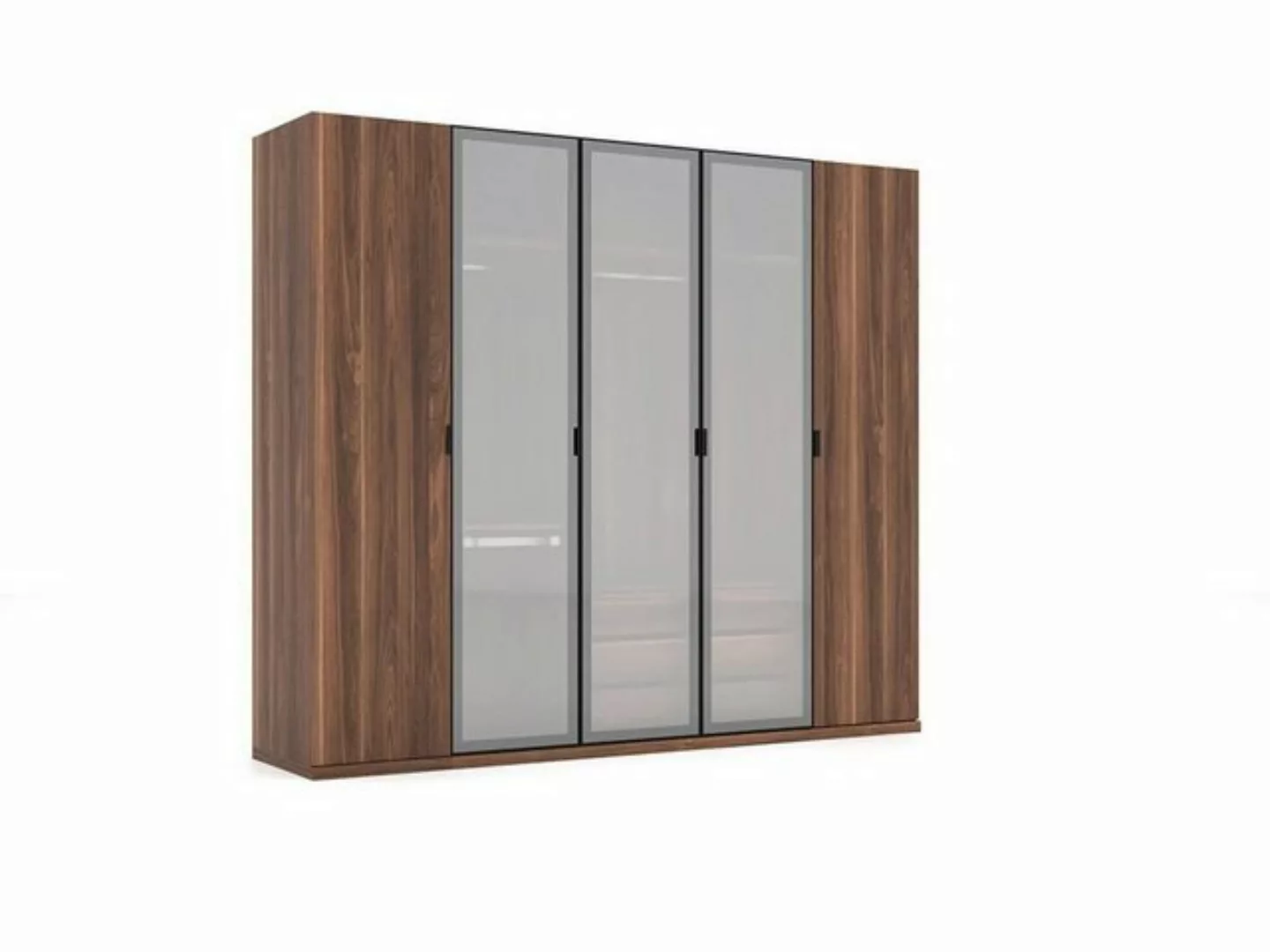 JVmoebel Kleiderschrank Holz Braun Kleiderschrank Schlafzimmer Modern Desig günstig online kaufen