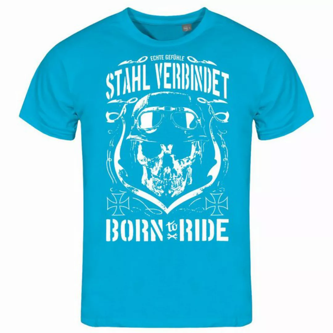 deinshirt Print-Shirt Herren T-Shirt Stahl verbindet Funshirt mit Motiv günstig online kaufen