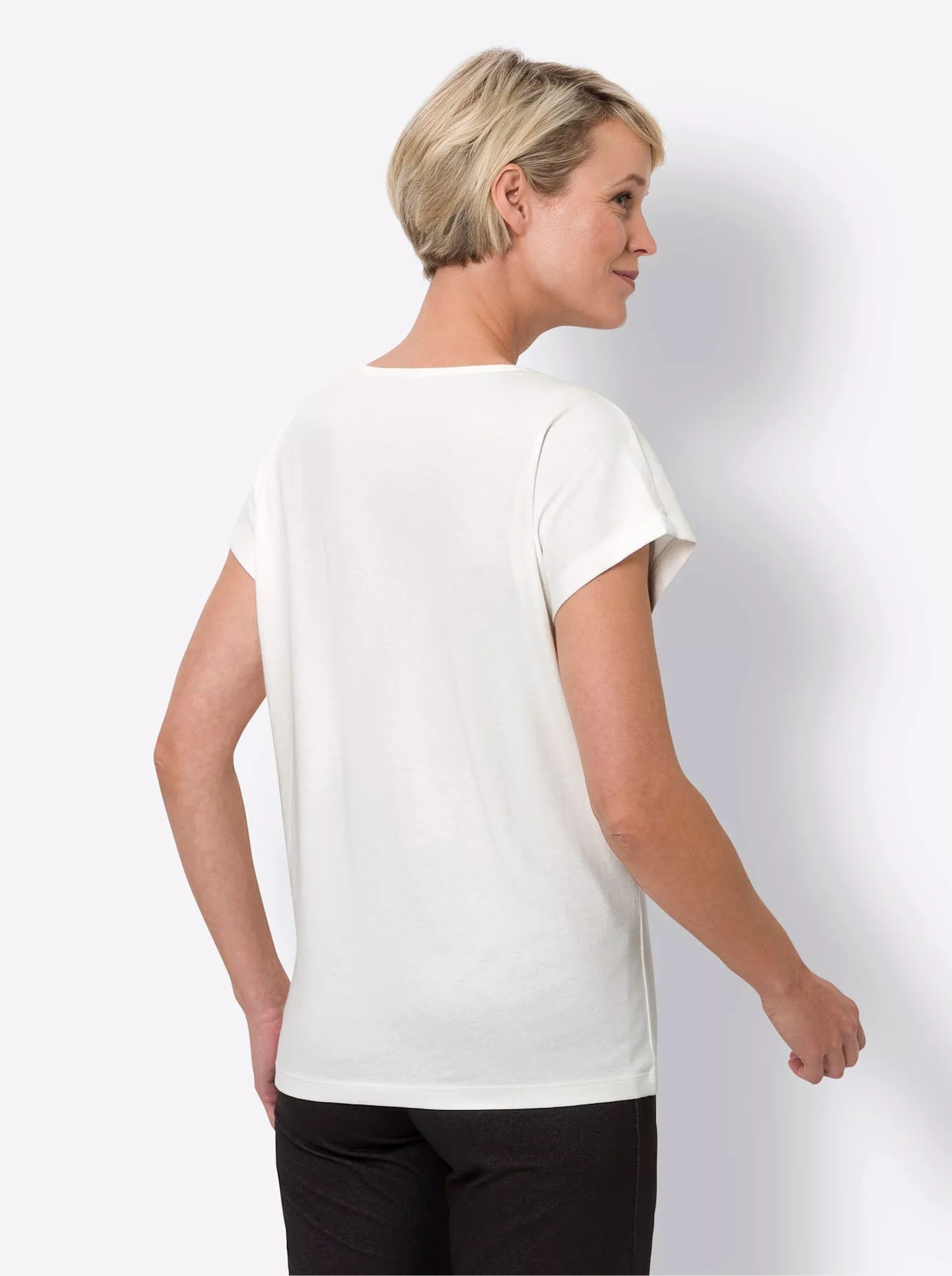 Classic Basics Rundhalsshirt "Kurzarm-Shirt" günstig online kaufen