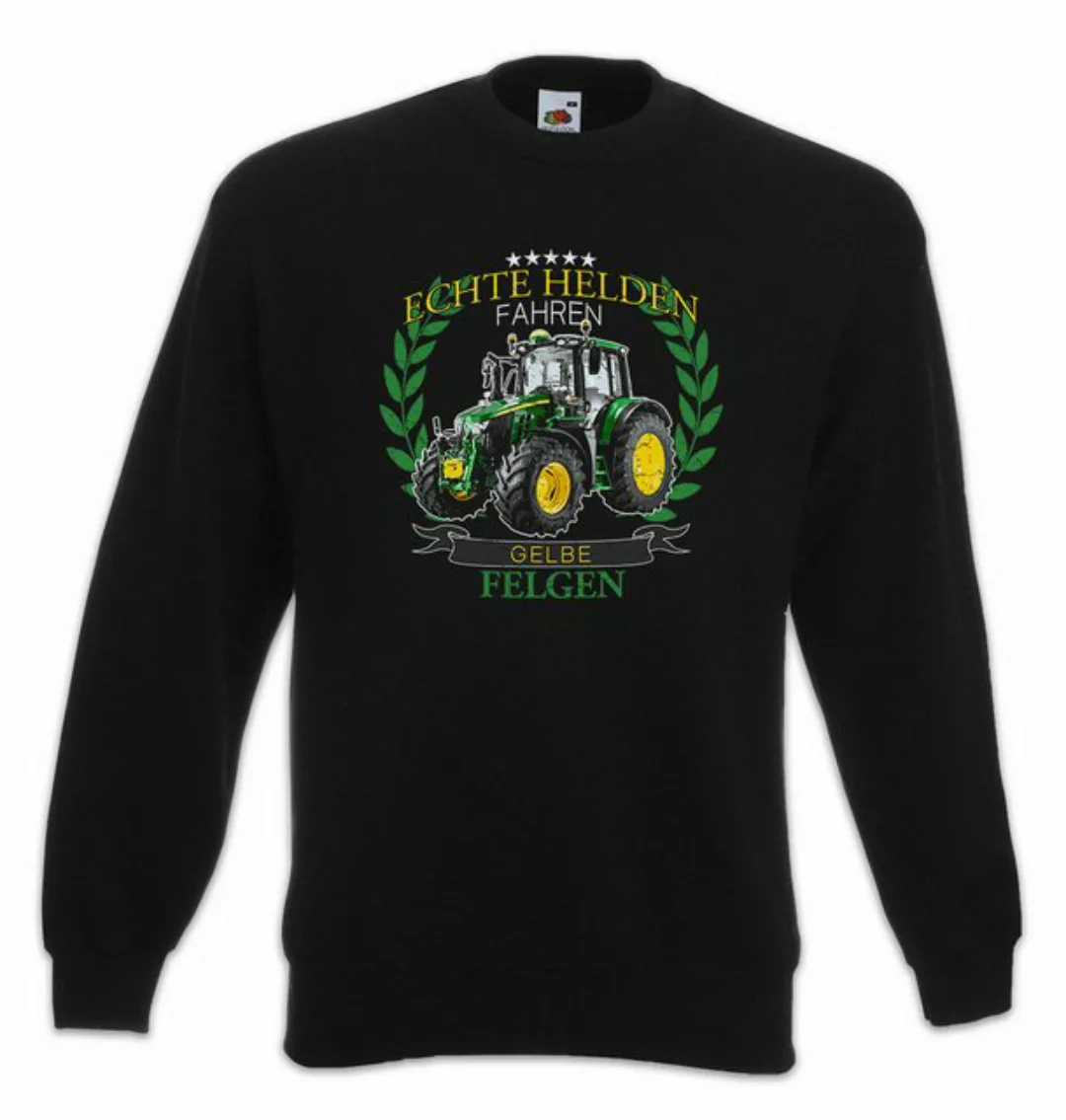 Urban Backwoods Sweatshirt Echte Helden Sweatshirt Traktor Bauer Landwirt F günstig online kaufen