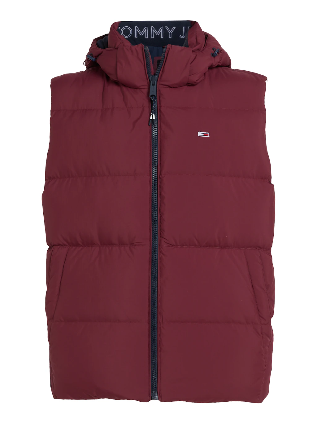 Tommy Jeans Steppweste "TJM ESSENTIAL DOWN VEST EXT", abnehmbare Kapuze mit günstig online kaufen