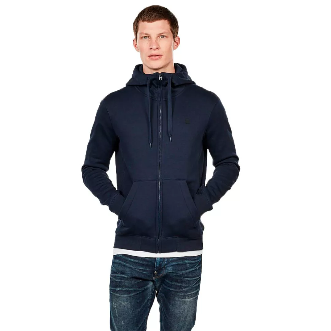 G-star Premium Core Sweatshirt Mit Reißverschluss 2XS Sartho Blue günstig online kaufen