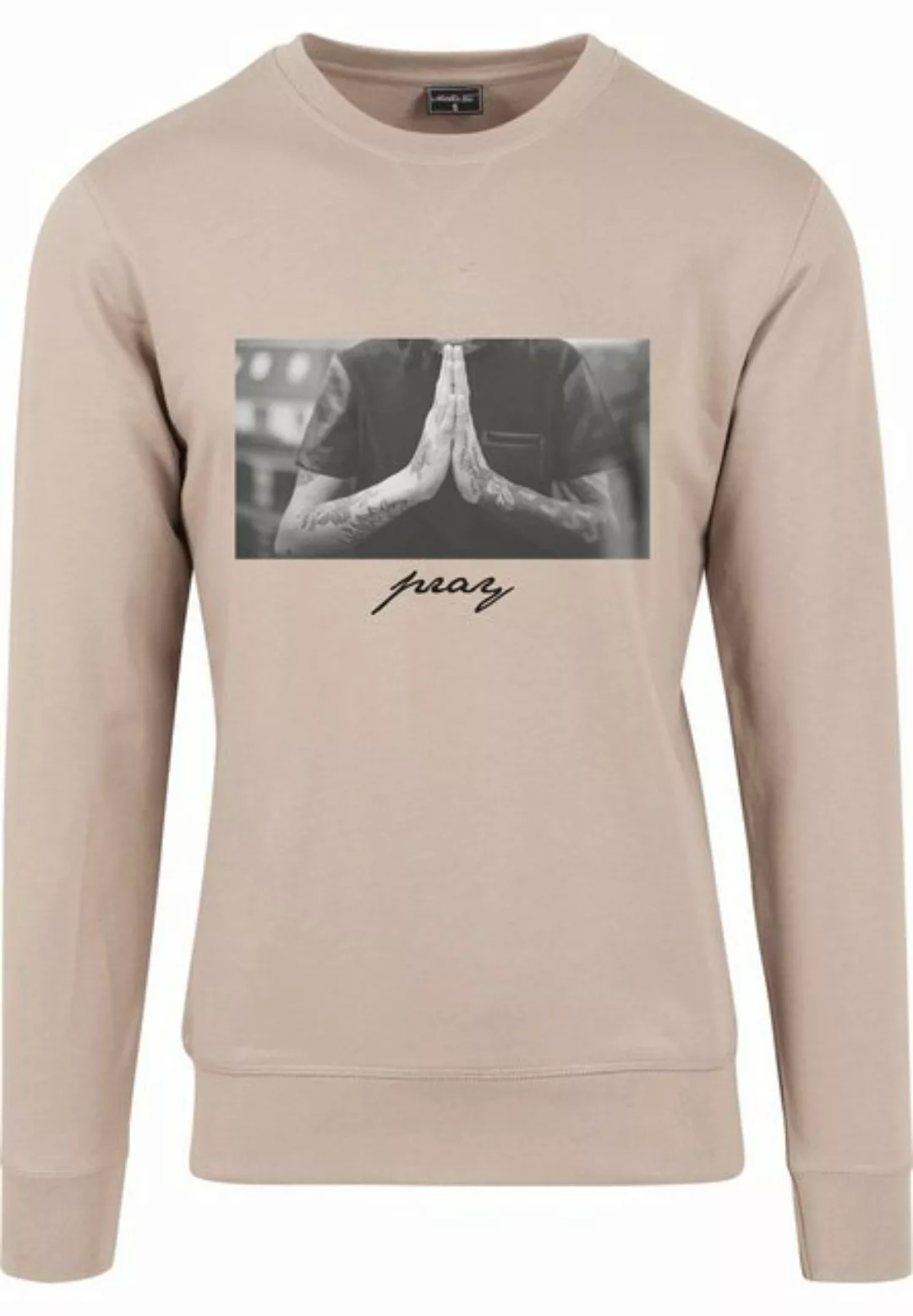 Mister Tee Rundhalspullover Pray Crewneck günstig online kaufen