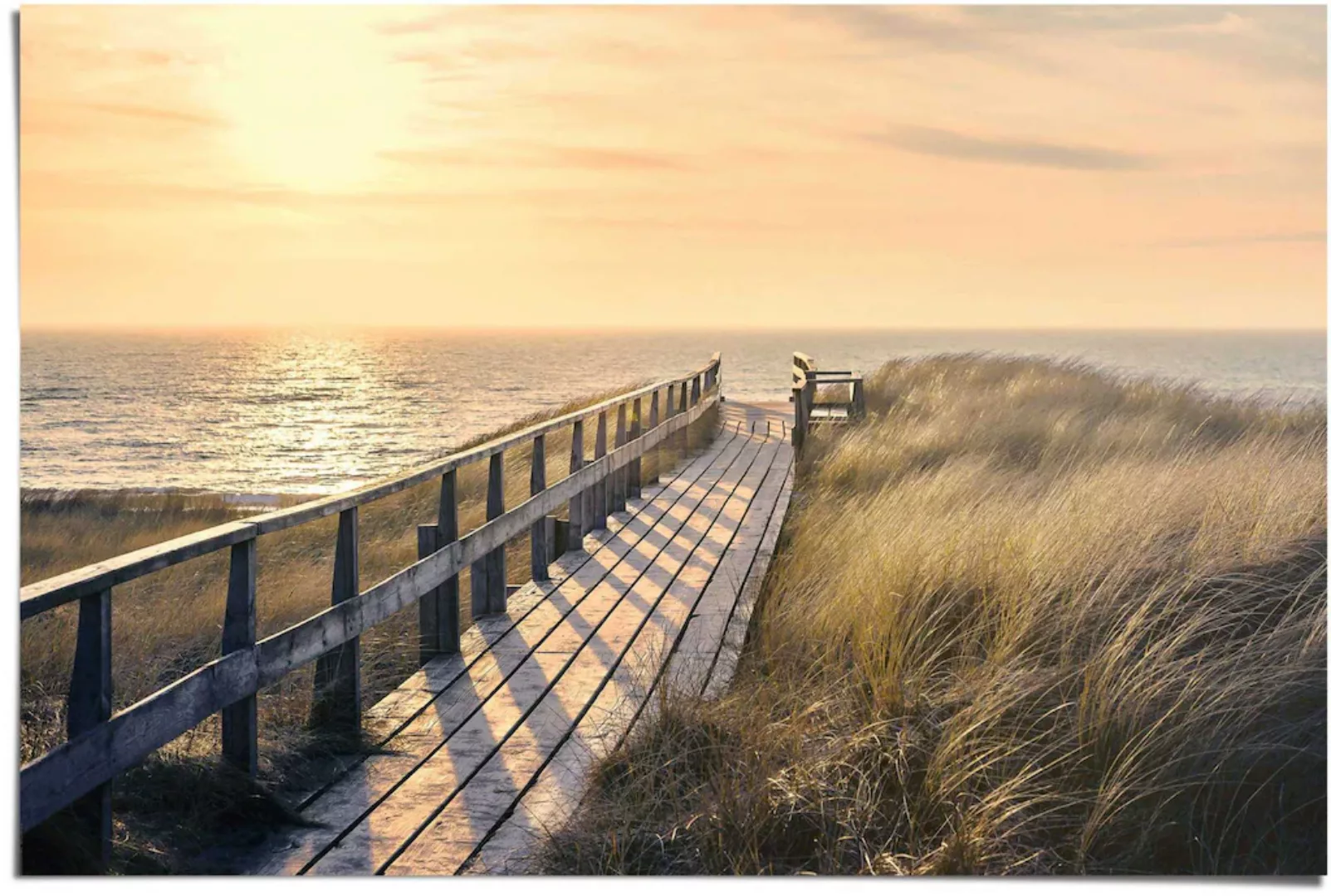 Reinders Poster "Weg zum Strand", (1 St.) günstig online kaufen