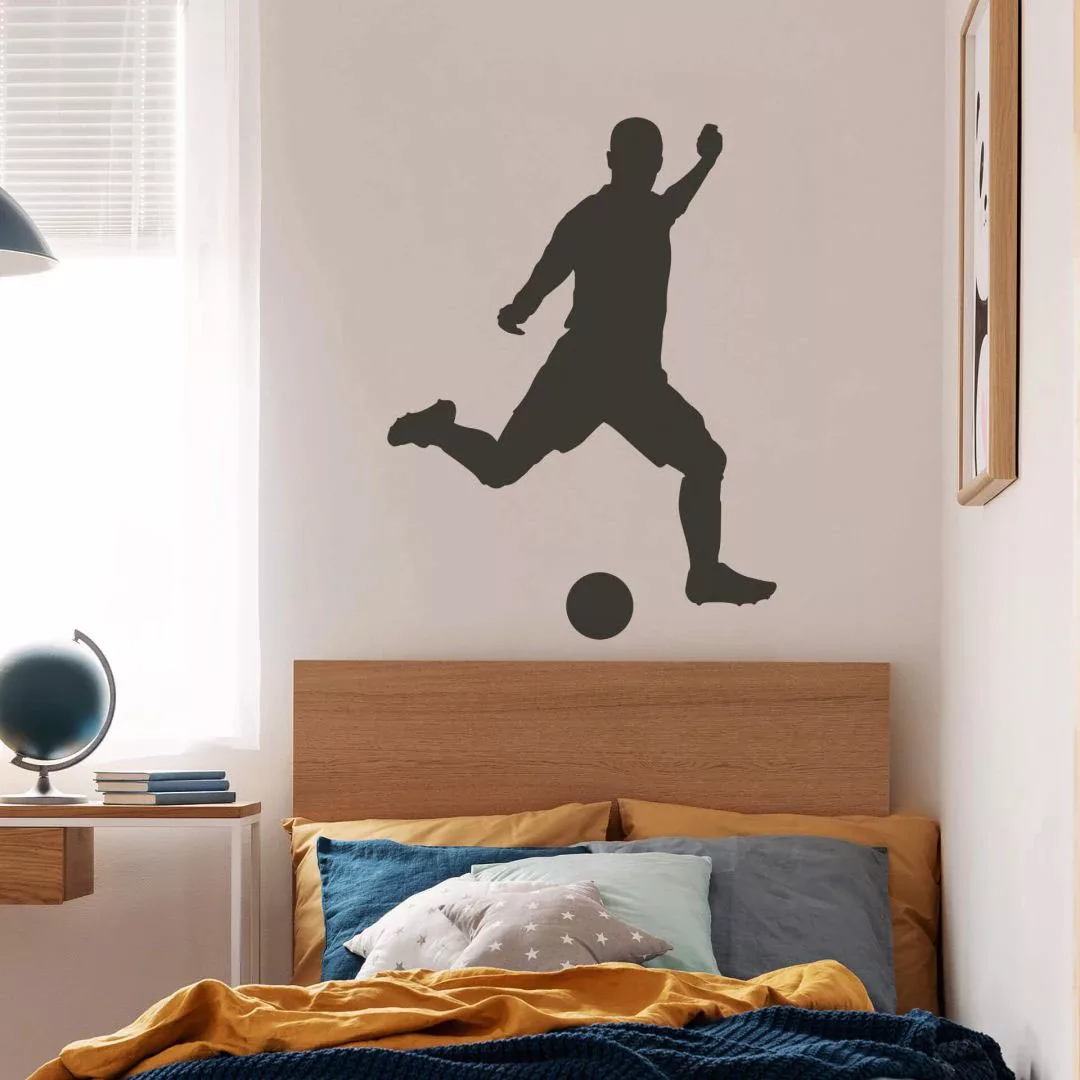 Wall-Art Wandtattoo »Fußball Wandaufkleber Fußballer«, (1 St.), selbstklebe günstig online kaufen