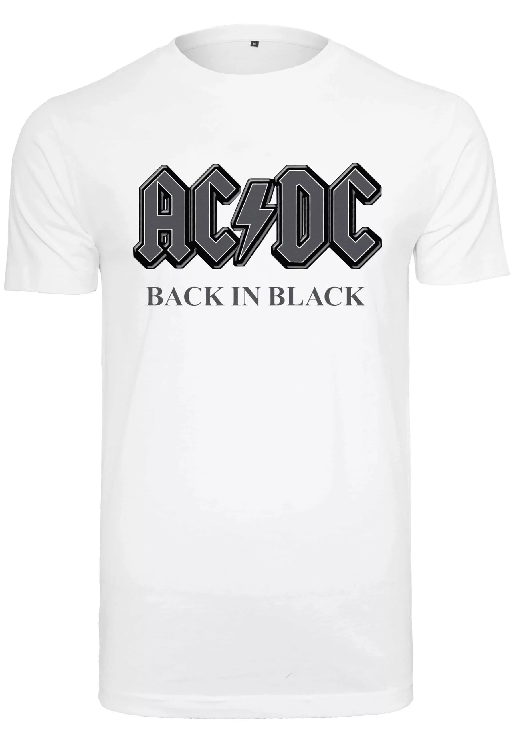 Merchcode T-Shirt "Merchcode Herren ACDC Back In Black Tee" günstig online kaufen