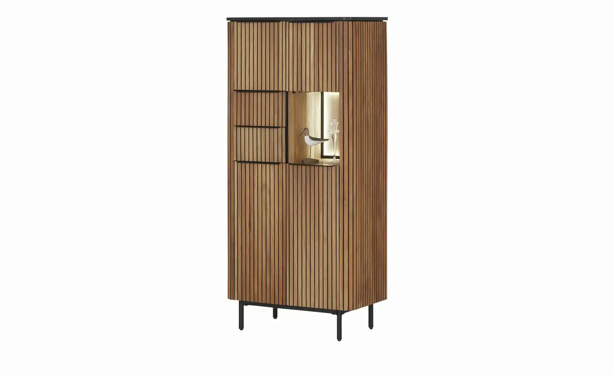 Highboard  Amsterdam ¦ holzfarben ¦ Maße (cm): B: 75 H: 160 T: 42.0 Kommode günstig online kaufen