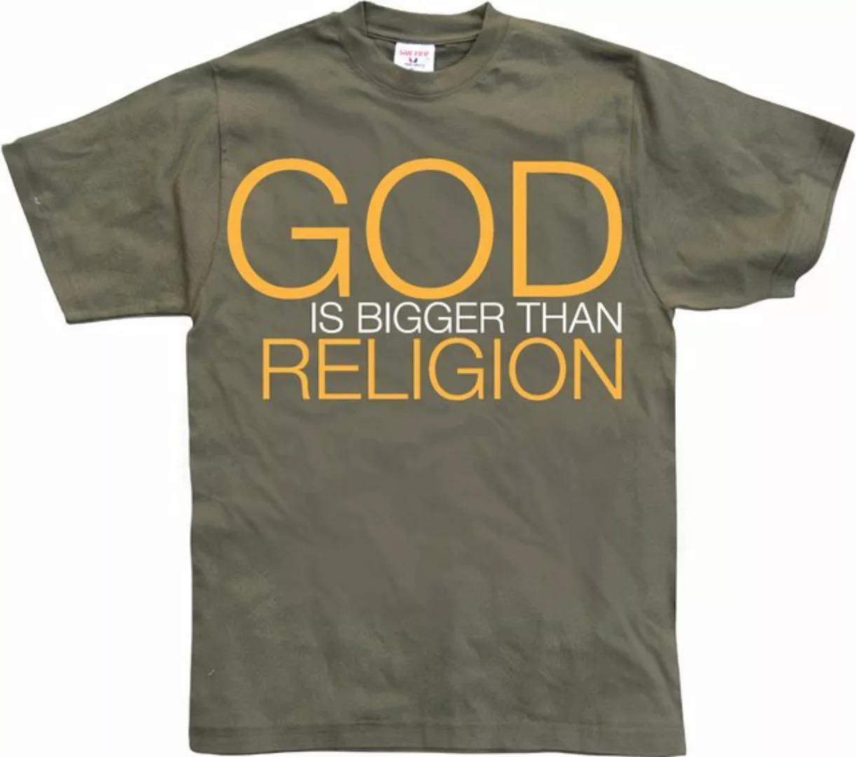 Hybris T-Shirt God Is Bigger Than Religion T-Shirt günstig online kaufen