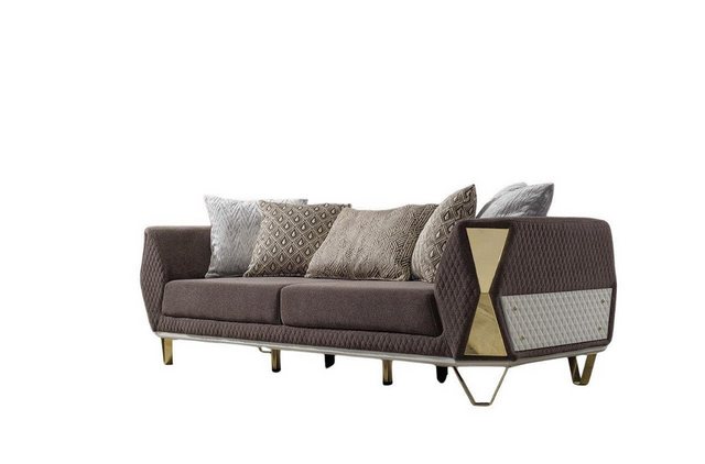 Xlmoebel 3-Sitzer Dreiplatz Sofa 3 Sitzmöbel Wohnzimmer Couch Textil Möbel günstig online kaufen