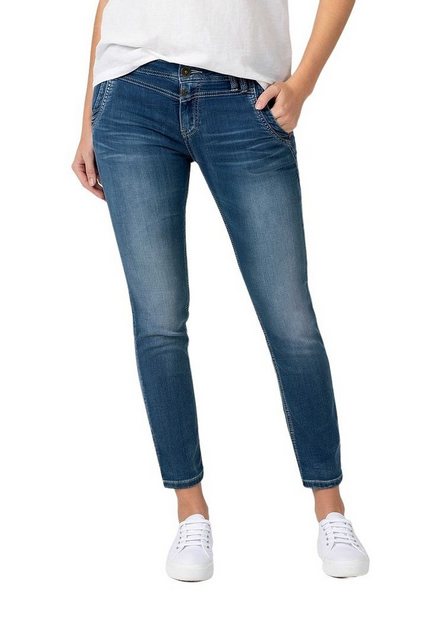 Timezone 7/8 Damenjeans Slim NaliTZ blue denim wash günstig online kaufen